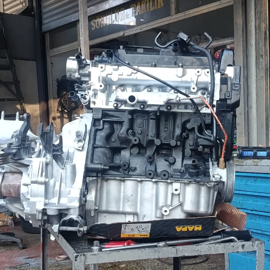 Motor ve şanzıman grubunun tezgah üzerinde kontrol edilmesi